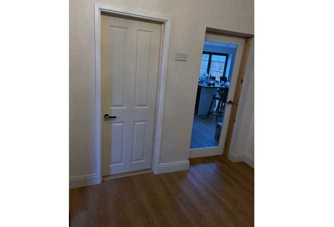 backroom doors and floors